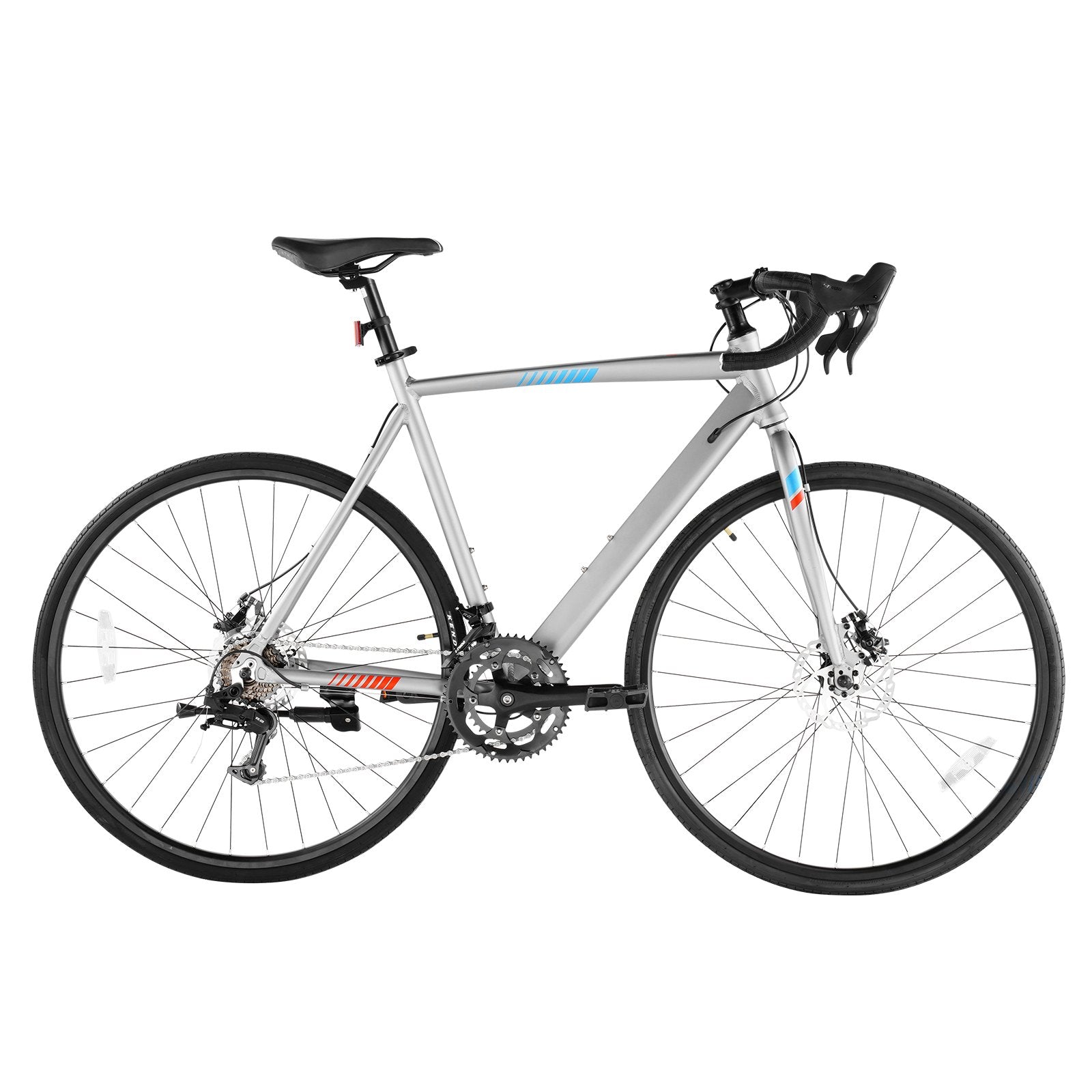 700C Road Bike. 14 Speed L TWOO. Aluminum Frame. Disc Brakes. Urban Commuter.